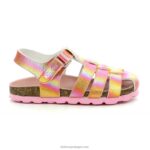 Kickers arco-íris rosa bronzeado de verão V24TH644 crianças - Image 3