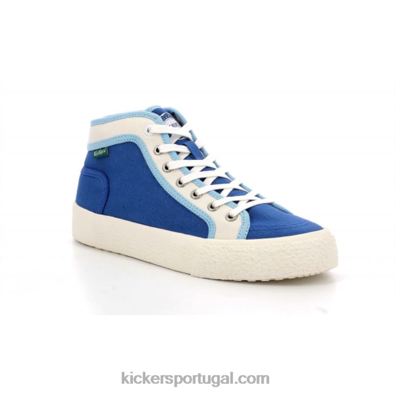 kickers_arveiler_azul_branco_v24th171_mulheres.jpg Kickers arveiler azul branco V24TH171 mulheres - Image 1