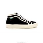 Kickers arveiler preto branco V24TH173 mulheres - Image 3