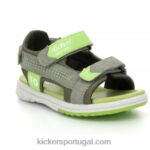 Kickers avião claro caqui V24TH641 crianças