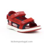Kickers avião da marinha vermelha V24TH640 crianças