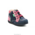 Kickers babystan zip azul marinho tricolor V24TH923 crianças - Image 2