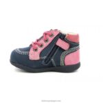 Kickers babystan zip azul marinho tricolor V24TH923 crianças - Image 5