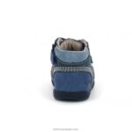 Kickers babystan zip azul marinho tricolor V24TH924 crianças - Image 4