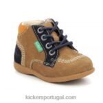 Kickers babystan zip camelo V24TH925 crianças
