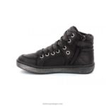 Kickers baixo preto brilhante V24TH959 crianças - Image 5
