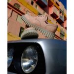 Kickers bege claro ativo V24TH144 mulheres - Image 7