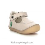 Kickers bege salomé V24TH583 crianças