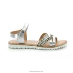 Kickers betternew branco prateado impresso V24TH666 crianças - Image 3