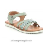 Kickers betty green turquesa metalize V24TH414 crianças