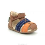 Kickers bigbazar-2 camelo laranja azul V24TH526 crianças - Image 2