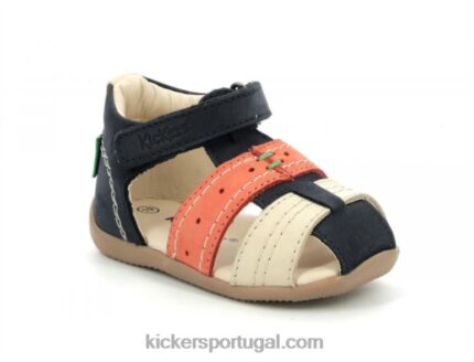 Kickers bigbazar-2 marinha outro V24TH443 crianças