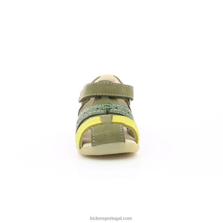 Kickers bigbazar-2 verde tricolor V24TH441 crianças - Image 6