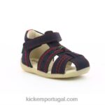 Kickers bigbazar-2 vermelho marinho V24TH449 crianças
