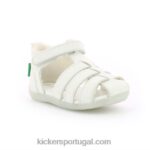 Kickers bigflo-2 branco V24TH541 crianças