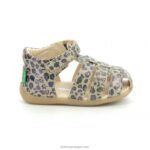 Kickers bigflo-2 camelo leopardo V24TH382 crianças - Image 3