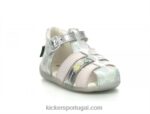 Kickers bigfly-2 white pink dots multico V24TH645 crianças
