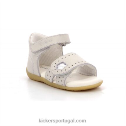 Kickers bigkratch branco V24TH508 crianças