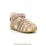 Kickers bigkro arco-íris rosa V24TH692 crianças