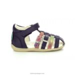 Kickers bigkro azul escuro metalizado V24TH423 crianças - Image 3