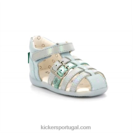 Kickers bigkro plumetis azul claro V24TH669 crianças