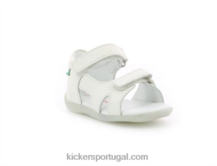 Kickers binsia-2 branco V24TH411 crianças