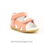 Kickers binsia-2 rosa claro V24TH410 crianças