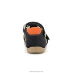 Kickers bipé marinho bege laranja V24TH650 crianças - Image 4