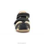 Kickers bipé marinho bege laranja V24TH650 crianças - Image 6