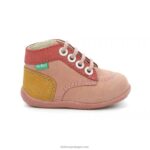 Kickers bombom-2 rosa vermelho amarelo V24TH810 crianças - Image 3