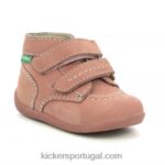 Kickers bonkro-2 rosa claro V24TH878 crianças