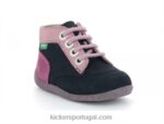 Kickers bonzip-2 azul marinho tricolor V24TH921 crianças
