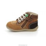 Kickers bonzip-2 camel brown tricolor V24TH780 crianças - Image 5