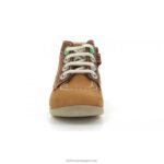Kickers bonzip-2 camel brown tricolor V24TH780 crianças - Image 6