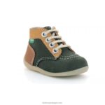 Kickers bonzip-2 caqui amarelo camelo V24TH775 crianças - Image 2