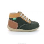 Kickers bonzip-2 caqui amarelo camelo V24TH775 crianças - Image 3