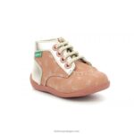 Kickers bonzip-2 ouro rosa impresso V24TH766 crianças - Image 2