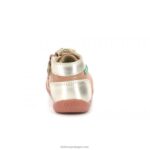 Kickers bonzip-2 ouro rosa impresso V24TH766 crianças - Image 4