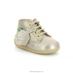 Kickers bonzip-2 ouro V24TH883 crianças - Image 2