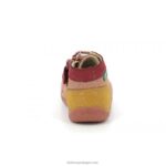 Kickers bonzip-2 rosa vermelho amarelo V24TH774 crianças - Image 4