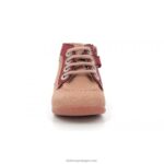 Kickers bonzip-2 rosa vermelho amarelo V24TH774 crianças - Image 6