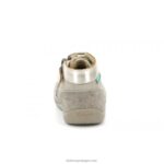 Kickers bonzip-2 taupe dourado impresso V24TH772 crianças - Image 4
