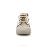 Kickers bonzip-2 taupe dourado impresso V24TH772 crianças - Image 6
