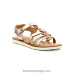 Kickers brahmia arco-íris rosa V24TH648 crianças
