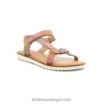 Kickers braska arco-íris rosa V24TH729 crianças