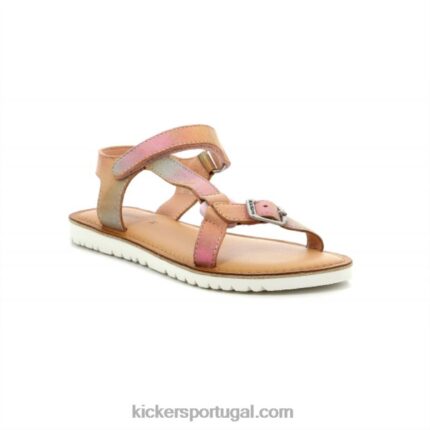 Kickers braska arco-íris rosa V24TH729 crianças