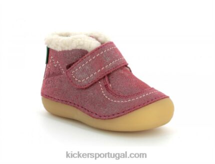 Kickers brilho rosa de sooons V24TH836 crianças