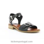 Kickers bucidi preto V24TH10 mulheres