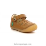 Kickers camelo macio V24TH511 crianças