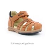 Kickers camelo platiback V24TH610 crianças